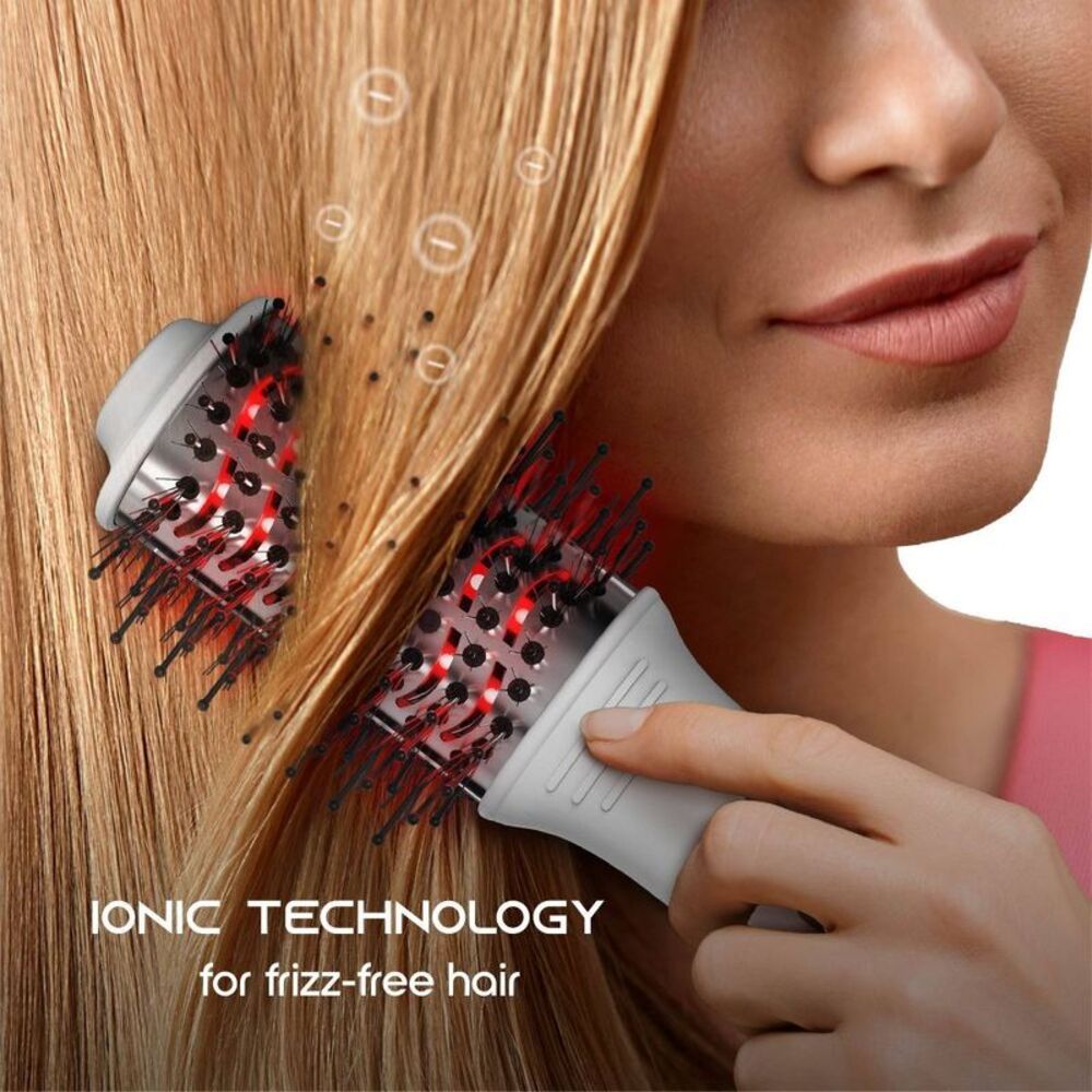 SLF Red Light Therapy Travel Dryer Hair Brush - Picture 4 of 7